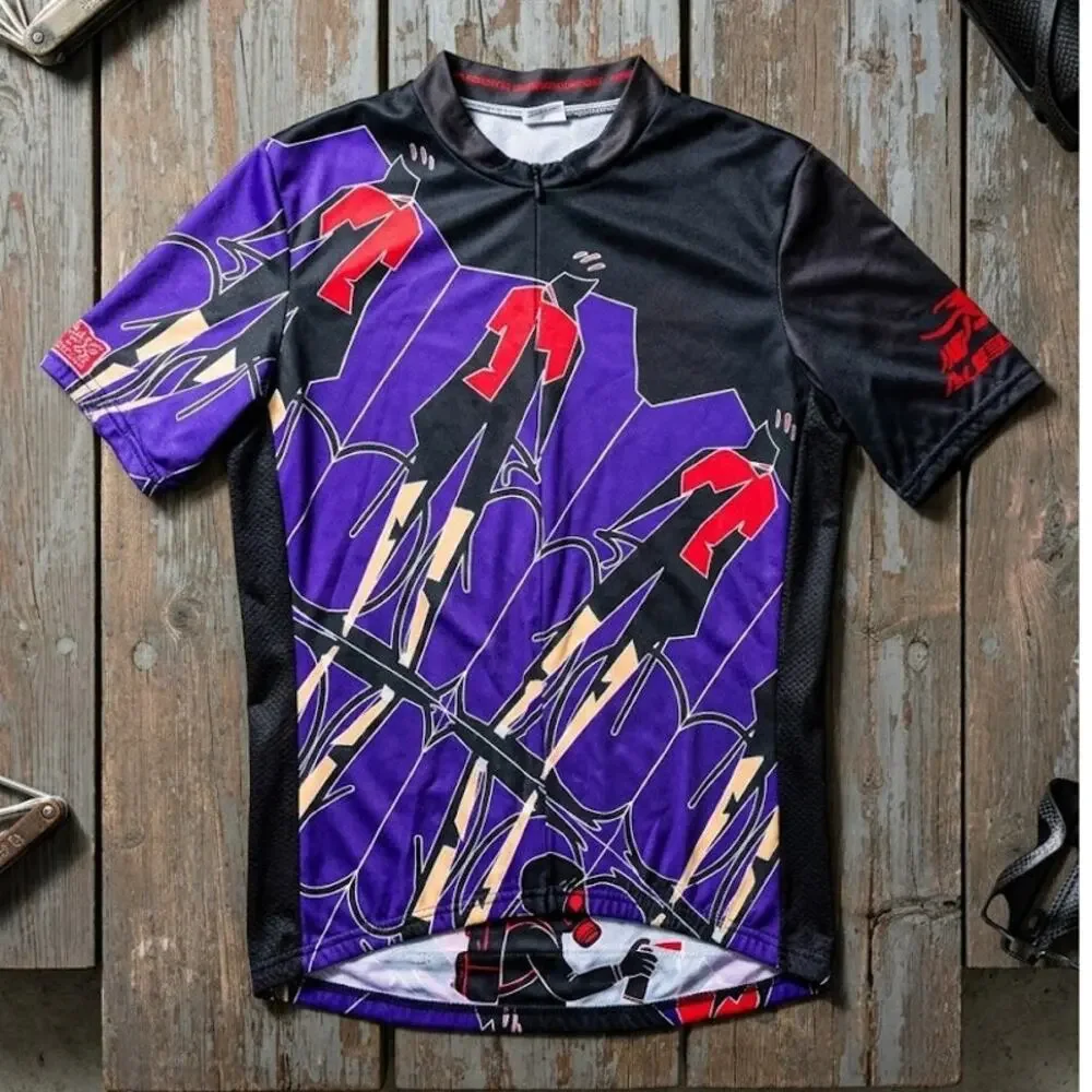 VINTAGE 1998 Ride The Rockies Cycling Jersey Aussie Men's XL Colorado Bike Tour